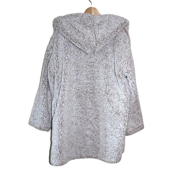 URBAN OUTFITTERS Shaila Oversized Fuzzy Lounge Jacket in Natural, Size L - Picture 6 of 10